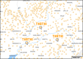 map of Thāthi