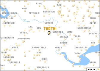map of Thathi