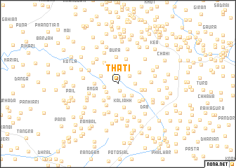 map of Thāti