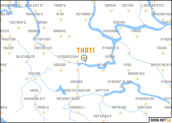 map of Thati