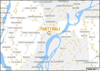 map of Thatta Ali