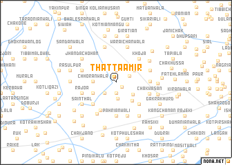 map of Thatta Amīr