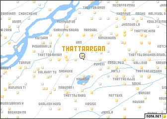 map of Thatta Argān