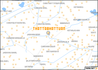 map of Thatta Bhattuān