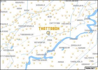 map of Thatta Boh