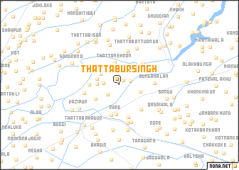 map of Thatta Bur Singh