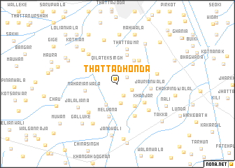 map of Thatta Dhonda