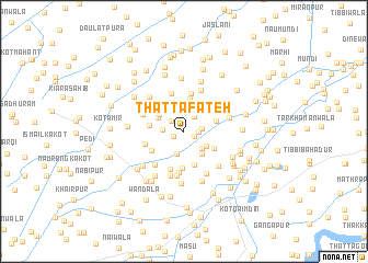 map of Thatta Fateh