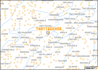 map of Thatta Gehna