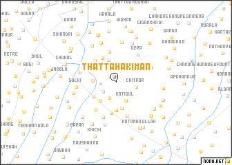 map of Thatta Hakīmān