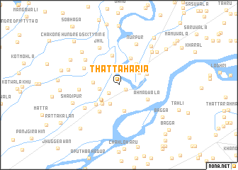 map of Thatta Haria