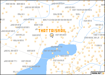 map of Thatta Ismaīl