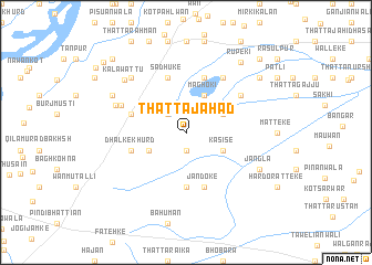 map of Thatta Jahād