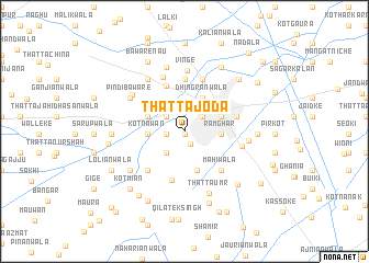 map of Thatta Joda