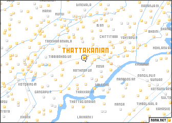 map of Thatta Kaniān