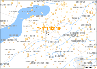 map of Thatta Karm