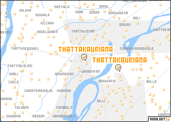 map of Thatta Kauriāna