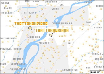 map of Thatta Kauriāna