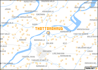 map of Thatta Mahmūd