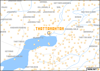 map of Thatta Mahtam