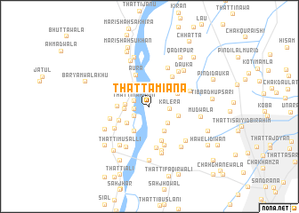 map of Thatta Miāna