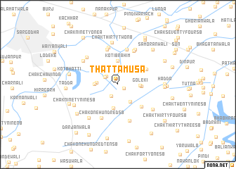 map of Thatta Mūsa