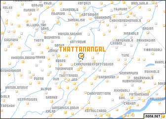 map of Thatta Nangal