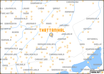 map of Thatta Nihāl