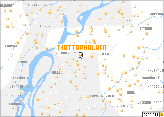 map of Thatta Phalwan