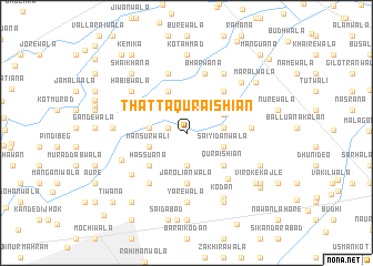 map of Thatta Quraishiān