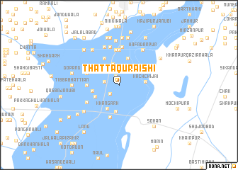 map of Thatta Quraishi