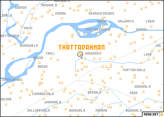 map of Thatta Rahmān