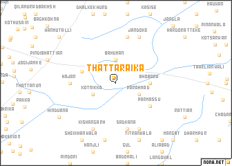 map of Thatta Rāika