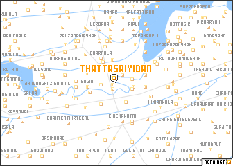 map of Thatta Saiyidān