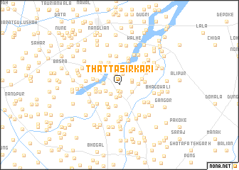 map of Thatta Sirkāri