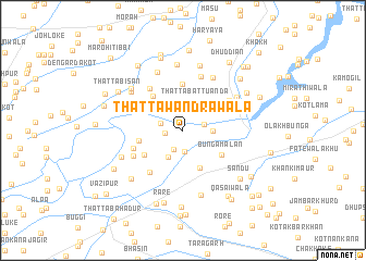 map of Thatta Wāndrāwāla