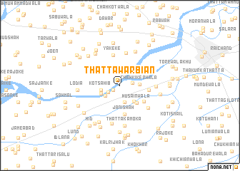 map of Thatta Warbiān