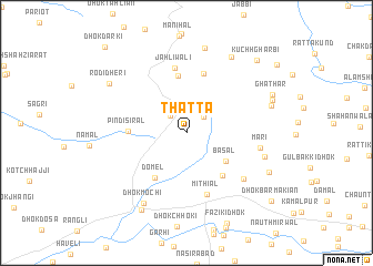 map of Thatta