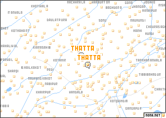 map of Thatta