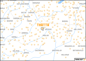 map of Thatta