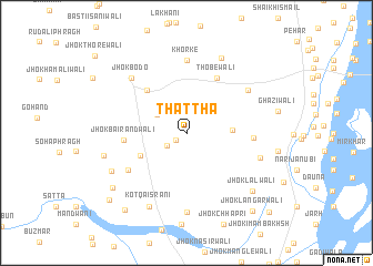 map of Thattha