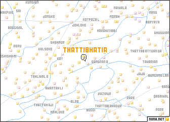 map of Thatti Bhatia
