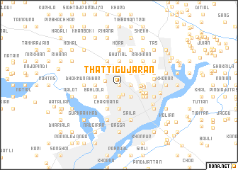map of Thatti Gūjarān