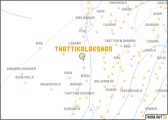 map of Thatti Kalak Shan