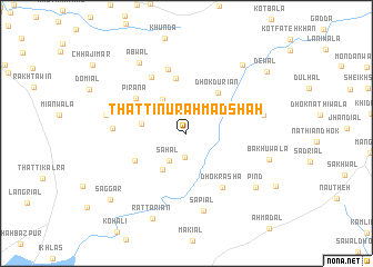 map of Thatti Nūr Ahmad Shāh