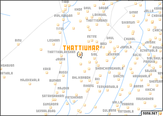 map of Thatti Umar