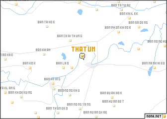 map of Tha Tum