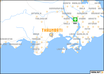 map of Thaumbati