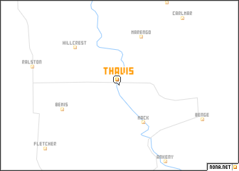 map of Thavis