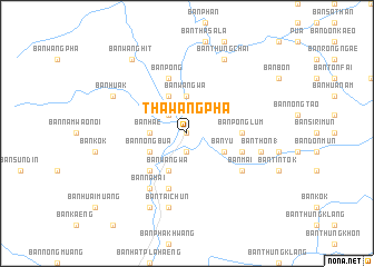 map of Tha Wang Pha